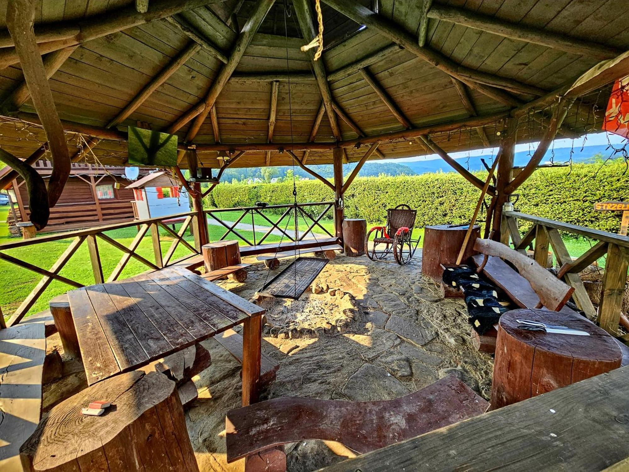 Domki Nad Sanem Lesko Exterior foto