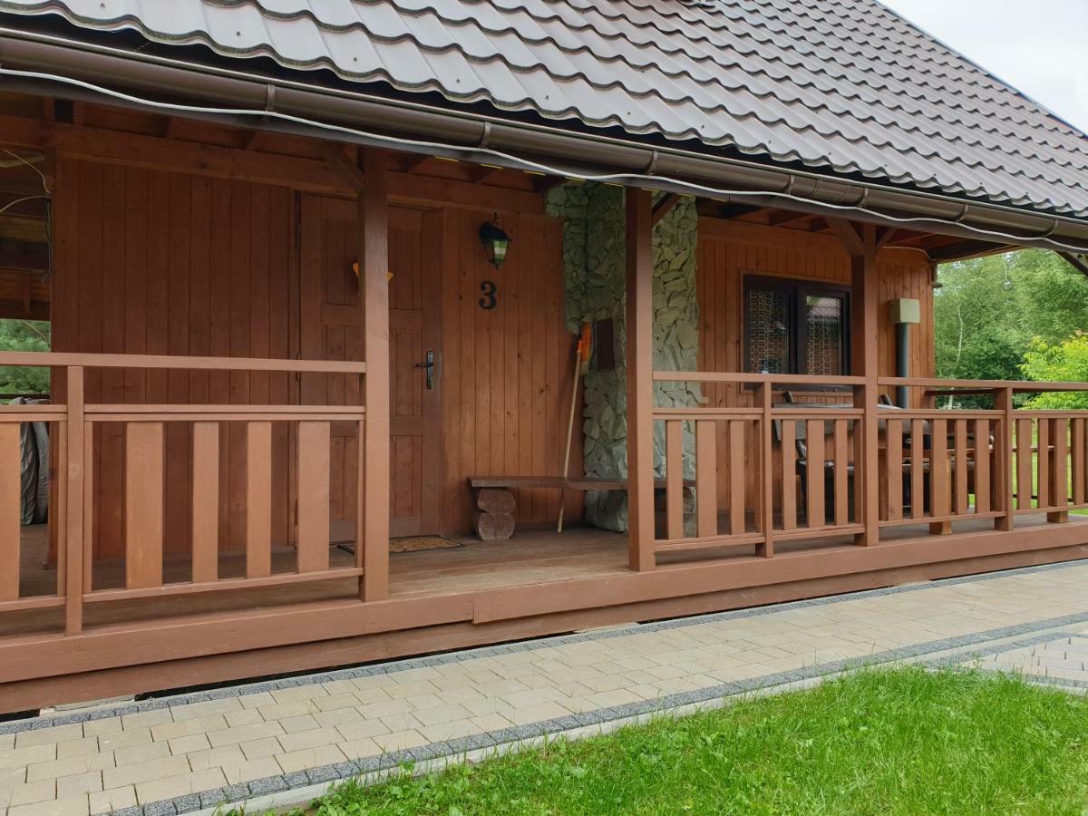 Domki Nad Sanem Lesko Exterior foto